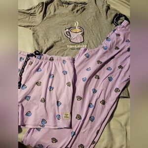 Life is Good three piece PJs